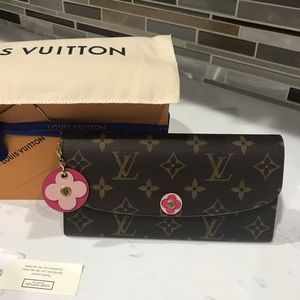Louis Vuitton LIMITED EDITION EMILIE BLOOM WALLET